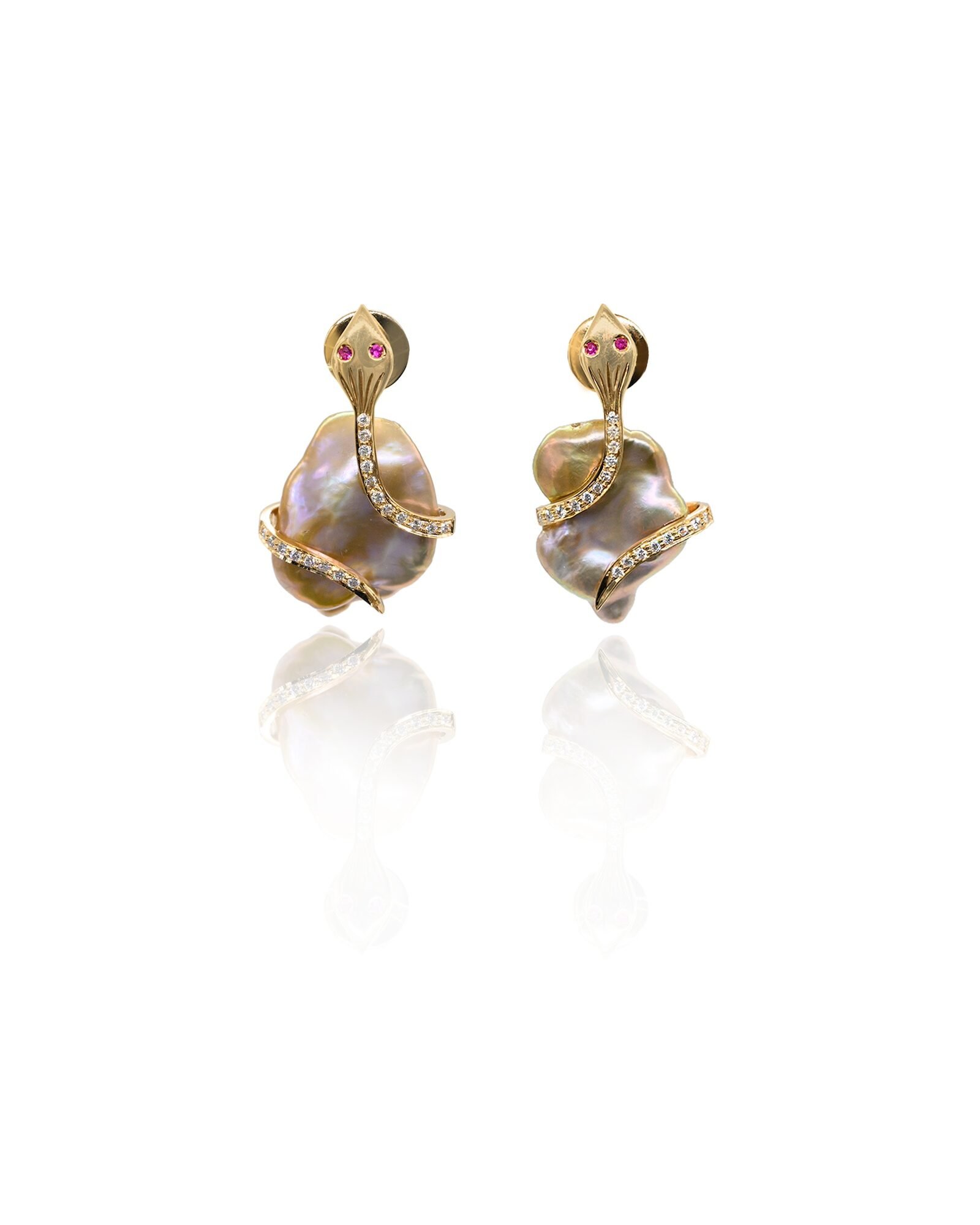 The Serpent Goddess Earrings