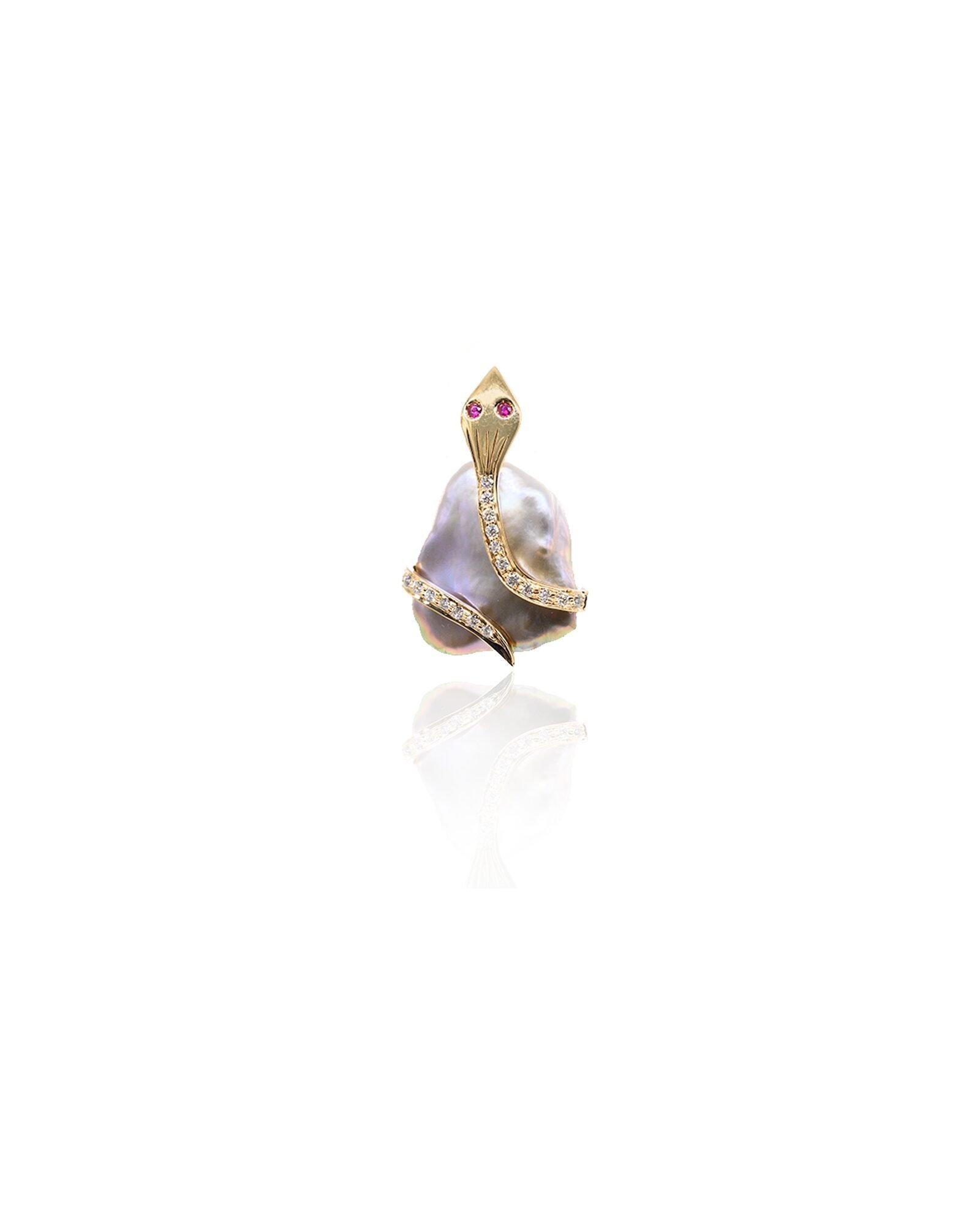 The Serpent Goddess Pendant