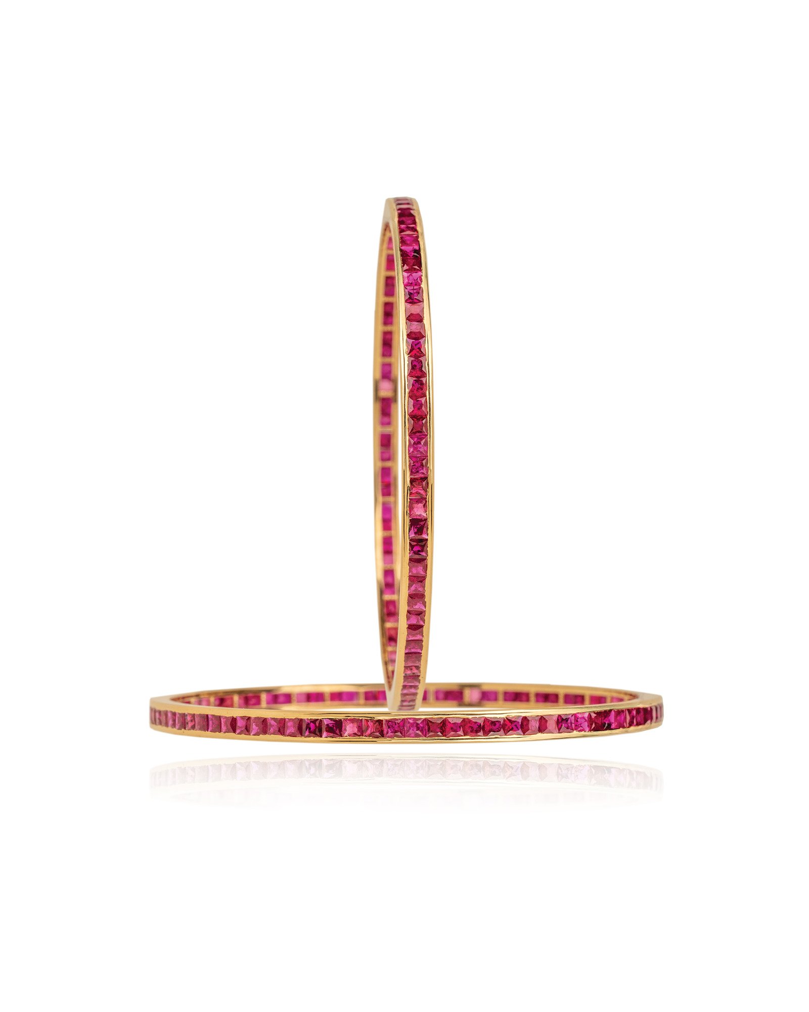 Ruby Eternity Bangle
