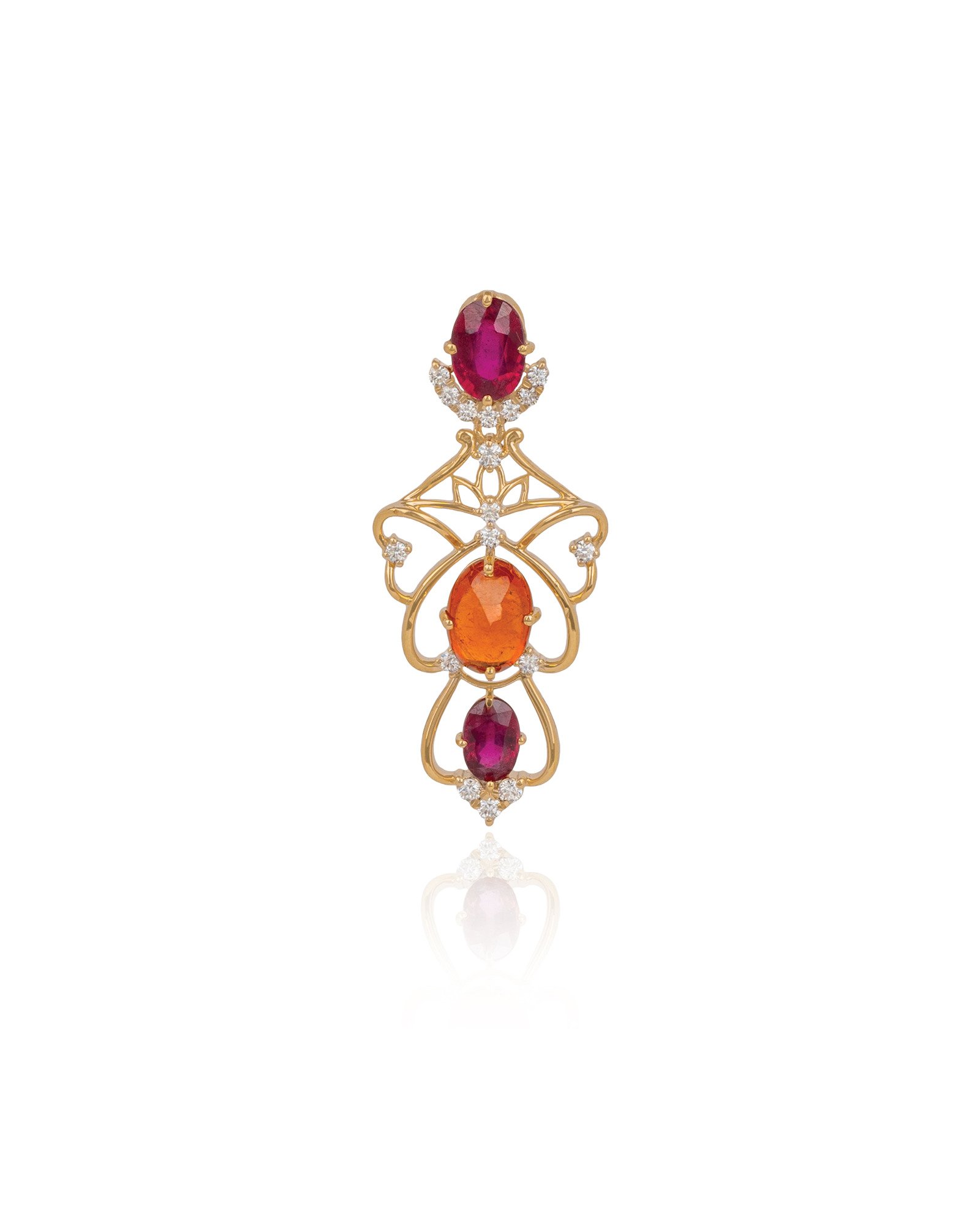 The Scarlet Bloom Pendant