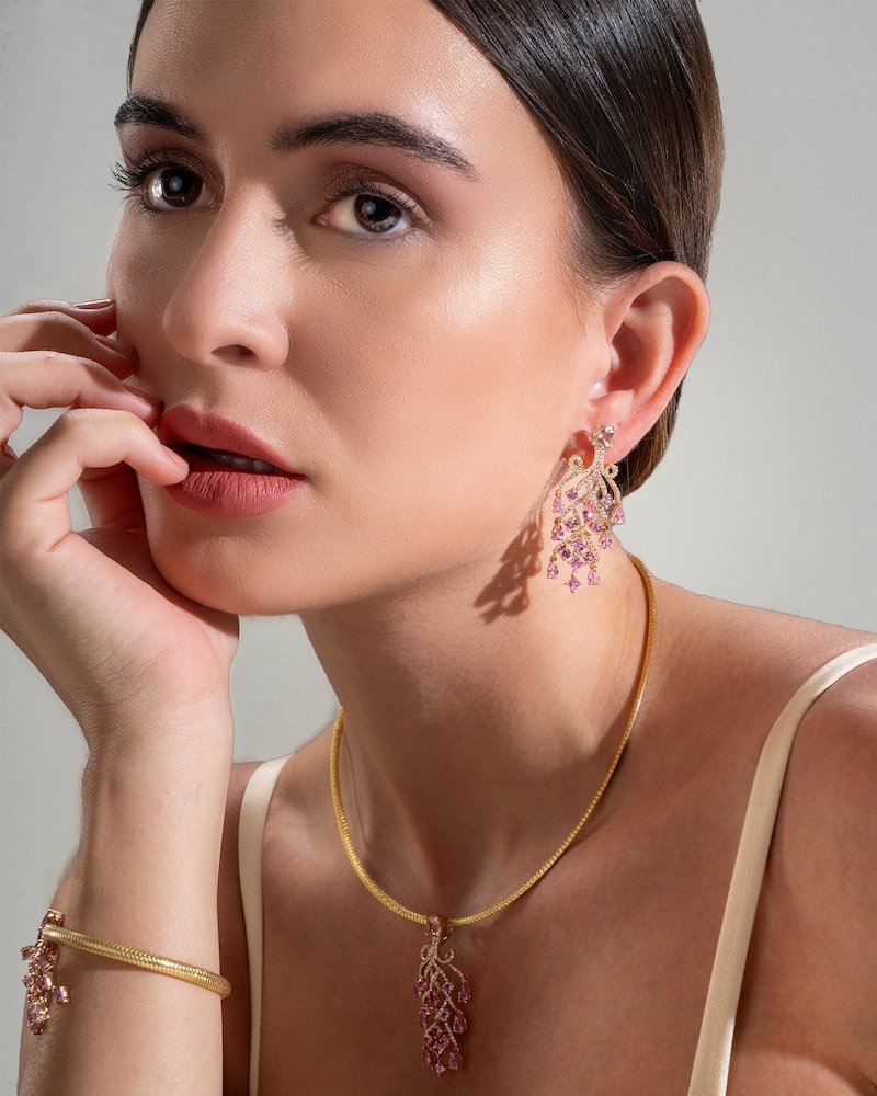 The Pink Trumpet Earrings - Image 3